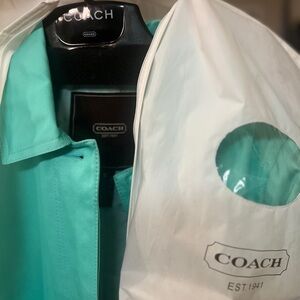 Coach Light Blue Garment Bag